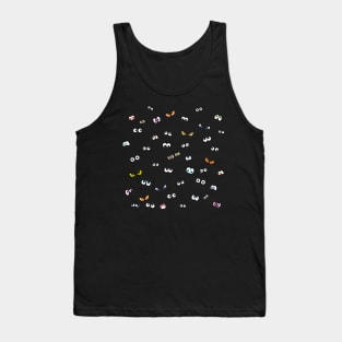 Googly Spooky Eyes + Scary! Tank Top